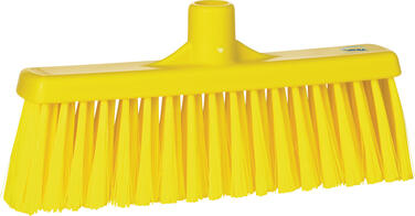 BALAI ALIMENTAIRE 31CM DOUILLE DROITE FIBRE MEDIUM JAUNE