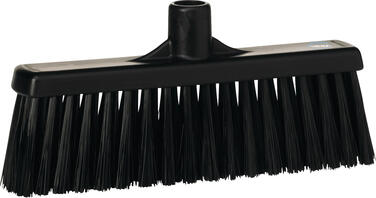 BALAI ALIMENTAIRE 31CM DOUILLE DROITE FIBRE MEDIUM NOIR