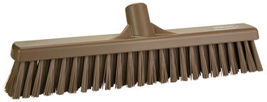 BALAI ALIMENTAIRE 41CM FIBRE DURE/SOUPLE MARRON