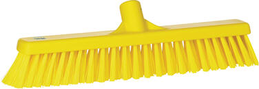 BALAI ALIMENTAIRE 41CM FIBRE DURE/SOUPLE JAUNE