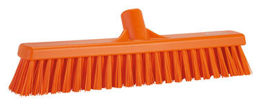 BALAI ALIMENTAIRE 41CM FIBRE DURE/SOUPLE ORANGE