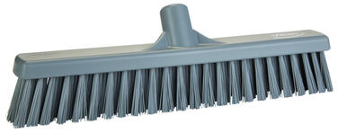 BALAI ALIMENTAIRE 41CM FIBRE DURE/SOUPLE GRIS