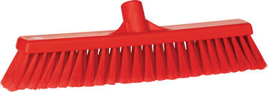 BALAI ALIMENTAIRE 41CM FIBRE SOUPLE/FLEUREE ROUGE