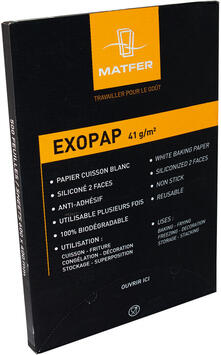 PAPIER CUISSON EXOPAP SILICONÉ 53X32 CM X500 FEUILLES