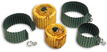 EXOPAN PÂTÉ EN CROÛTE ROND CANNELÉ HAUTEUR 5CM DIAMÈTRE 6.5CM
