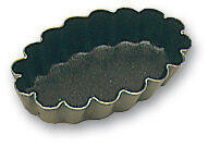 EXOPAN MOULES À PETITS FOURS OVALE CANNELÉ 4.5 CM X25