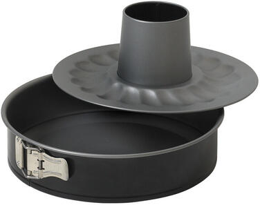 EXOPAN BISCUIT ROND DÉMONTABLE CHARNIÈRE AVEC 2 FONDS 28CM