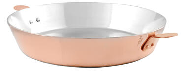 TARTE TATIN CUIVRE ÉTAMÉ 28 CM