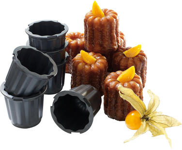 EXOGLASS MOULES À CANNELÉ 4.5 CM X6