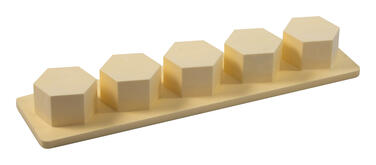 MULTIMOULE DÉMOULEUR POLYSTYRÈNE 5 GÂTEAU HEXAGONES 6.1 CM
