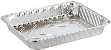 BARQUETTE PLAT ALU GN1/2 262CL BORD ROND C/6X50