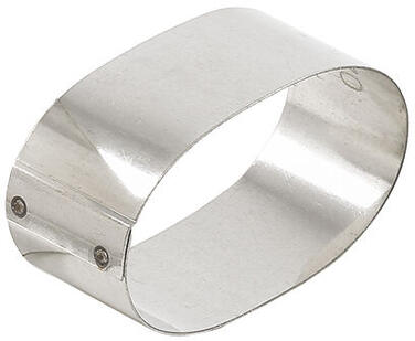 NONNETTES INOX OVALES 7X4X3 CM X4