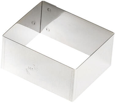 NONNETTE INOX RECTANGULAIRE 12X4X4 CM