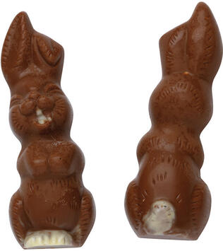 PLAQUE 275X175 DE 2 EMPREINTES POUR 1 LAPIN RIEUR 120X43 MM