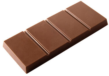 PLAQUE 275X175 POUR 4 TABLETTES 90 G DE 4 RECTANGLES