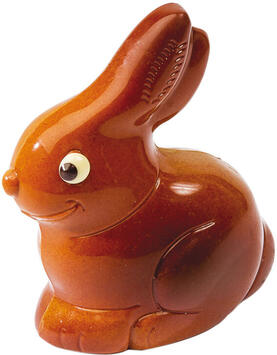 PLAQUE 275X175 DE 2 EMPREINTES POUR 1 LAPIN ASSIS 134MM