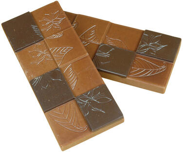 PLAQUE 275X175 POUR 6 MINI-TABLETTES FLEURS DE CACAO 50G
