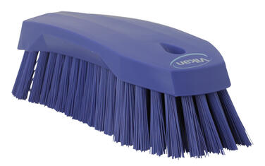 BROSSE A MAIN ALIMENTAIRE 20CM FIBRE DURE VIOLET