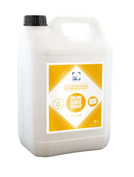 DETERGENT LIQUIDE VAISSELLE EAU DURE TECHLINE LV3000 5L