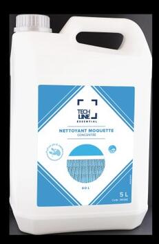 NETTOYANT MOQUETTES INJECTION EXTRACTION TECHLINE 5L