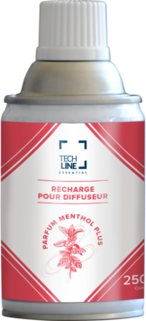 RECHARGE DIFFUSEUR MAXI SPRAY MENTHOL PLUS TECHLINE 250ML