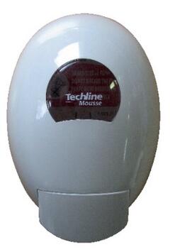 DISTRIBUTEUR MANUEL MOUSSE TECHLINE BLANC 800ML