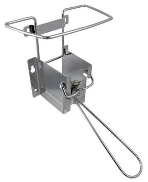 DISTRIBUTEUR MANUEL À COUDE FILAIRE SAVON TECHLINE INOX 1,25L