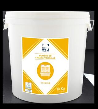 DETERGENT POUDRE VAISSELLE TECHLINE ECOLABEL EU 10KG