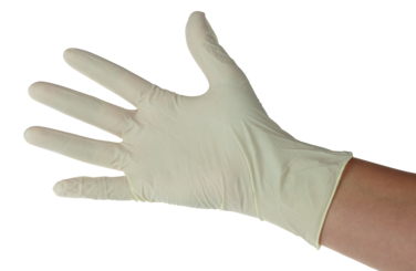GANT LATEX BLANC POUDRÉ TECHLINE ORIGIN TAILLE L BOÎTE X100