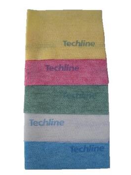 LAVETTE NON TISSEE TECHLINE CO-BRANDING 51X36CM BLANC X25