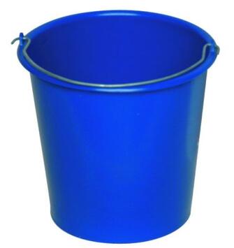 SEAU 10L ROND BLEU