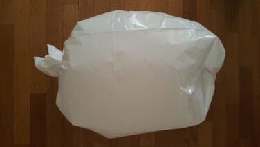 SAC POUBELLE 50L BASSE DENSITE DECHETS MOYENS BLANC X500