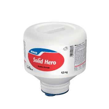 DETERGENT SOLIDE VAISSELLE EAU DURE SOLID HERO CHLORE 4,5KG X4