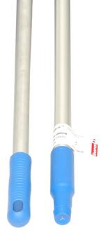 MANCHE ALIMENTAIRE ALUMINIUM 1,4M DIAMETRE 25MM BLEU