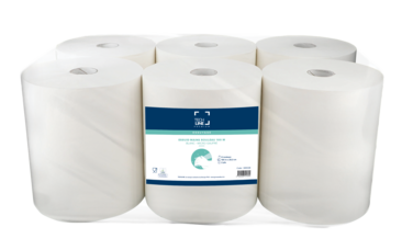 ESSUIE-MAINS ROULEAU TECHLINE BLANC 100M 2 PLIS ECOLABEL X6