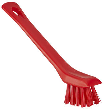 BROSSE REBORD GRATTANT 15CM FIBRES DURES ROUGE