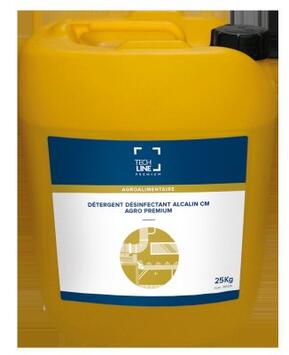 DEGRAISSANT DESINFECTANT MOUSSANT AGROALIMENTAIRE TECHLINE 25 KG