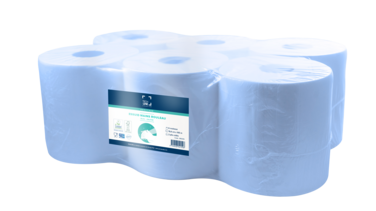 ESSUIE-MAINS ROULEAU TECHLINE BLEU 165M 2 PLIS ECOLABEL X6
