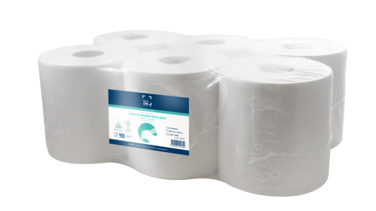 ESSUIE-MAINS ROULEAU TECHLINE BLANC 305M 2PLIS ECOLABEL X6