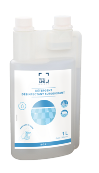NETTOYANT DESINFECTANT SURODORANT CITRON TECHLINE 1L DOSEUR