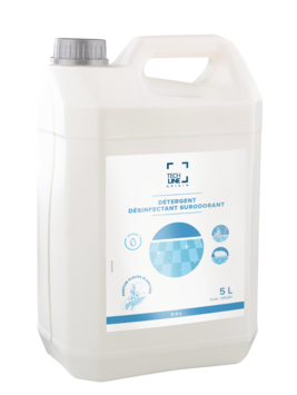 NETTOYANT DESINFECTANT SURODORANT FLEUR BLANCHE TECHLINE 5L