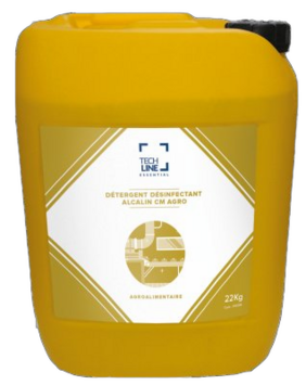 DEGRAISSANT DESINFECTANT MOUSSANT AGROALIMENTAIRE TECHLINE 22KG