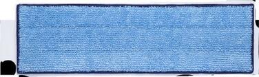 FRANGE DE LAVAGE MICROFIBRE VELCRO 40CM TECHLINE BLEU