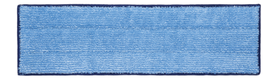 FRANGE DE LAVAGE MICROFIBRE VELCRO 40CM TECHLINE BLEU