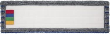 FRANGE DE LAVAGE MICROFIBRE 46CM GRATTANTE VELCRO TECH