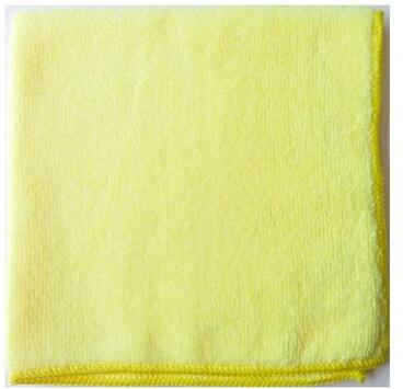 LAVETTE BOUCLEE MICROFIBRE TECHLINE 38X38CM JAUNE X5