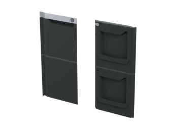 PORTE GAUCHE GRAND FORMAT POUR CHARIOT TECHLINE