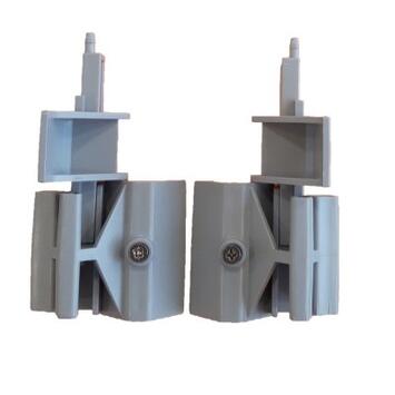 CLIPS DE FIXATION POUR BAC OU TIROIR CHARIOT TECHLINE X2