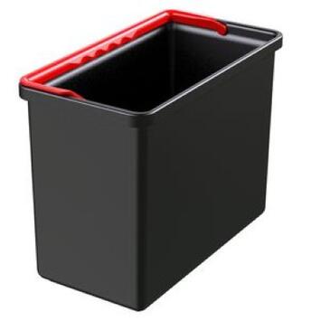 SEAU 7L NOIR / ROUGE TECHLINE