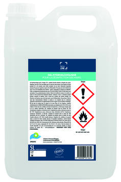 GEL HYDROALCOOLIQUE TECHLINE BIDON 5L